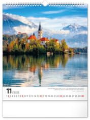Presco Publishing NOTIQUE Nástěnný kalendář Inspirace 2025, 30 x 34 cm