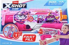 Zuru Vodní pistole X-Shot Skins Fast Fill růžová