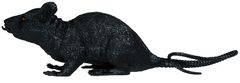 Guirca Dekorace Potkan černý 18cm
