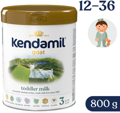 Kozí batolecí mléko 3 (800 g) DHA+