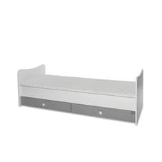 Lorelli Multifunkční dětská postýlka MINIMAX NEW 190x72 CM WHITE/STONE GREY