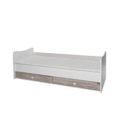 Lorelli Multifunkční dětská postýlka MINIMAX NEW 190x72 CM WHITE/ARTWOOD