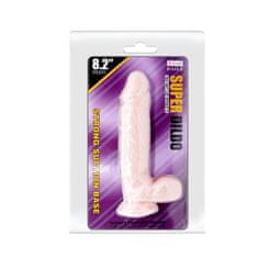 PRETTY LOVE Realistické Žilnaté Dildo S Přísavkou 21 Cm