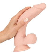 PRETTY LOVE Dildo Ohýbané Realistické Člen Sex 24Cm