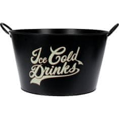 Home&Styling Kovový kbelík na šampaňské, 47 x 40 cm