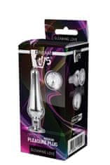 Dreamtoys Zástrčka Zářivka Love Silver Pleasure M