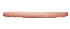 PRETTY LOVE Dvojitý Dildo Lesbické Ohýbané Sex 47Cm