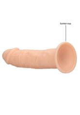 PRETTY LOVE Žilaste Silikonové Dildo Silná Přísavka 15 Cm