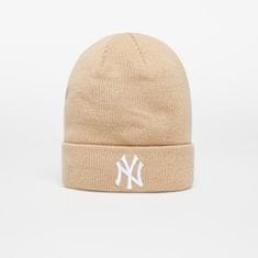 New Era Čepice Wmns League New York Yankees Essential Cuff Beanie Cream Universal