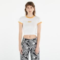 Levis Tričko Graphic Ringer Mini Tee Bright White / Golden Nugget - White XS XS Bílá