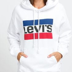 Levis Mikina Graphic Standard Hoodie White XS