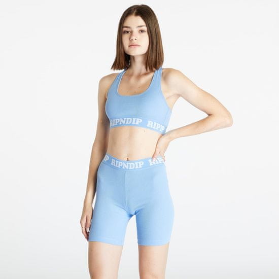 RipNDip Podprsenka Peeking Nermal Sports Bra Light Blue S