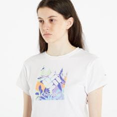 Columbia Tričko Sun Trek Short Sleeve Graphic Tee White/ Arboreal XS XS Bílá