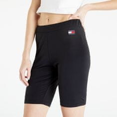 Tommy Hilfiger Šortky Tommy Jeans Badge Cycle Shorts Black S Černá