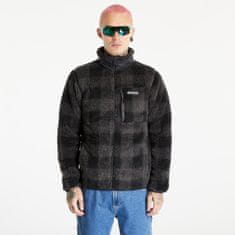 Columbia Bunda Winter Pass Print Fleece Full Zip Jacket Black Check S S Černá