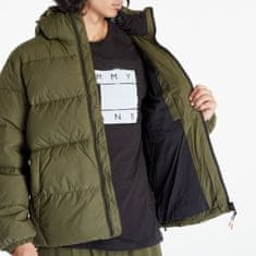 Tommy Hilfiger Bunda Tommy Jeans Essential Down Jacket Green M Zelená