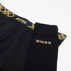 Hugo Boss Boxerky Trunk &ock Gift Black M Černá