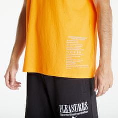 Puma Tričko x PLEASURES Typohortleeve Tee Orange M Oranžová