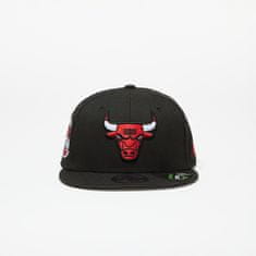 New Era Kšiltovka Chicago Bulls Repreve 9FIFTY Snapback Cap Black/ Scarlet M-L Černá