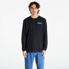 Under Armour Tričko Project Rock Brahma Long Sleeve Tee Black/ Neptune/ Electric Purple S S Černá