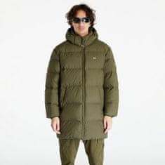 Tommy Hilfiger Bunda Tommy Jeans Essential Down Puffer Jacket Grab Olive Green L Zelená