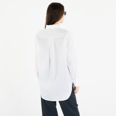 Calvin Klein Košile Jeans Loose Monologo Shirt White S Bílá