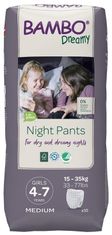 Bambo Nature Dreamy Night Pants Kalhotky plenkové jednorázové Girls 4-7 let (15-35 kg) 10 ks