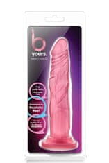 Blush Růžové Měkké Dildo Silnou Přísavkou 17 Cm