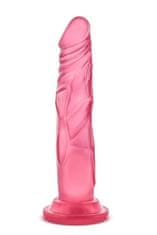 Blush Růžové Měkké Dildo Silnou Přísavkou 17 Cm