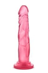 Blush Růžové Měkké Dildo Silnou Přísavkou 17 Cm