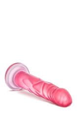 Blush Růžové Měkké Dildo Silnou Přísavkou 17 Cm