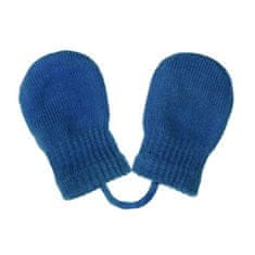 NEW BABY Dětské zimní rukavičky navy, vel. 56 (0-3m)