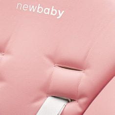 NEW BABY Jídelní židlička Muka dusty pink