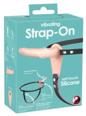 PRETTY LOVE Vibrátor Strap-On Postroj Popruhy 10 Režimů 15Cm Sex