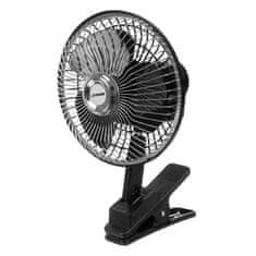 sapro Otočný ventilátor s klipem Xtrobb 23194 do auta, 12V, 1,2m