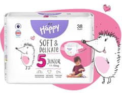 Bella Happy Baby Pleny jednorázové Junior 11-18 kg 38 ks