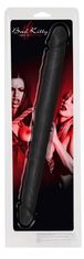 PRETTY LOVE Černé Lesbické Dildo Silikonové Dvojité 40Cm