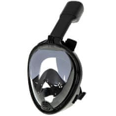 MG Snorkel šnorchlovací maska L/XL, černá