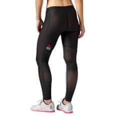 Reebok Kalhoty běžecké 176 - 181 cm/L Rcf Comp Tight Stripes