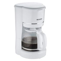 Severin Kávovar , KA 4323, filtrační kávovar bílý, omyvatelný filtr, kapacita až 10 šálků, skleněná konvice, 900 W