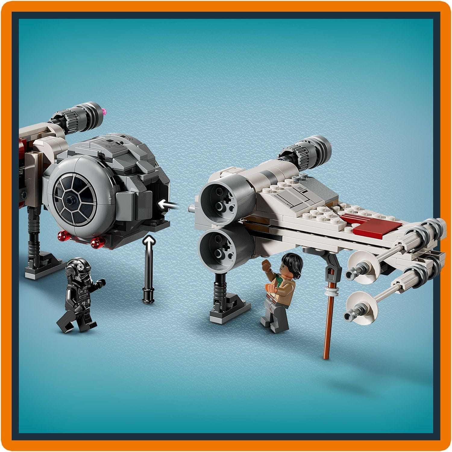 LEGO Star Wars 75393 Stíhačka TIE a X-wing