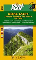 Nízke Tatry - Chopok, Ďumbier, Čertovica - 1:25 000