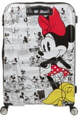American Tourister Velký kufr 77cm Wavebreaker Disney Minnie Comics White