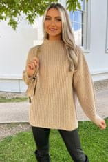 Béžový pletený svetr AXS0208 M/L M