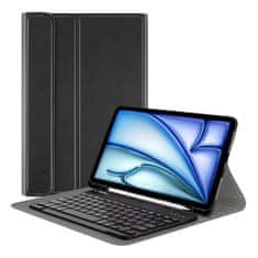 NEOGO Smart Cover Keyboard pouzdro na iPad Air 11'' 2024, černé