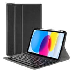 NEOGO Smart Cover Keyboard pouzdro na iPad 10gen 2022 10.9'', černé