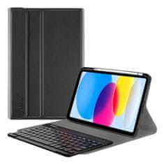 NEOGO Smart Cover Keyboard pouzdro na iPad 10gen 2022 10.9'', černé