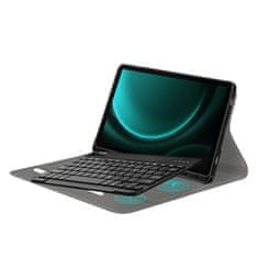 NEOGO Smart Cover Keyboard pouzdro na Samsung Galaxy Tab S9 FE Plus 12.4'' 2023, černé