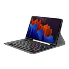 NEOGO Smart Cover Keyboard pouzdro na Samsung Galaxy Tab S7 Plus 12.4'' 2020, černé