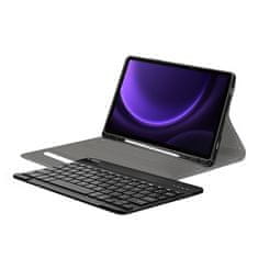 NEOGO Smart Cover Keyboard pouzdro na Samsung Galaxy Tab S9 FE 10.9'' 2023, černé